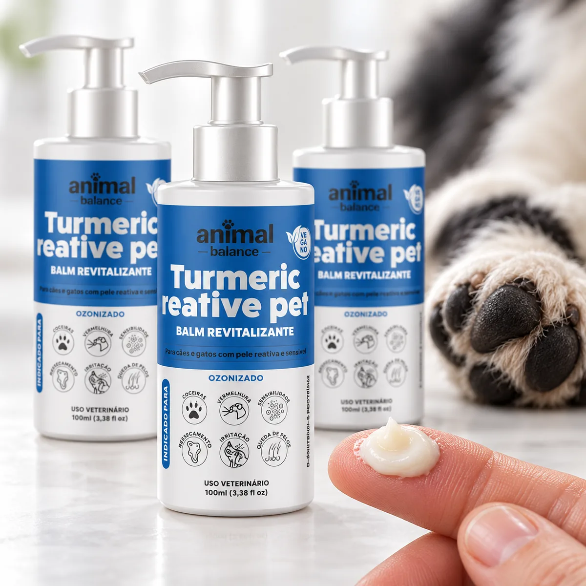 3 Balms Reestruturantes — detalhe