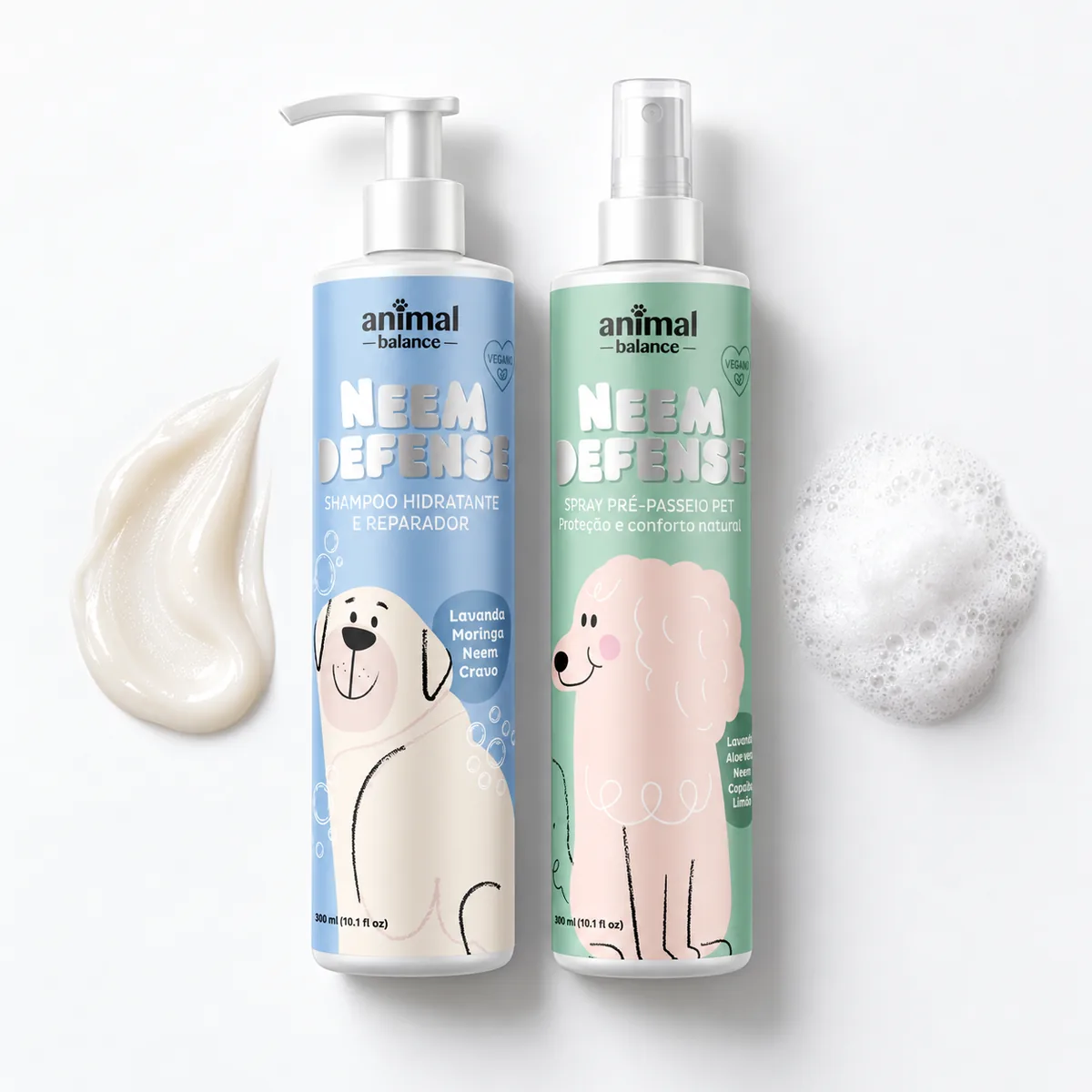 Kit Neem Defense - 1 Shampoo + 1 Spray - 240ml — detalhe