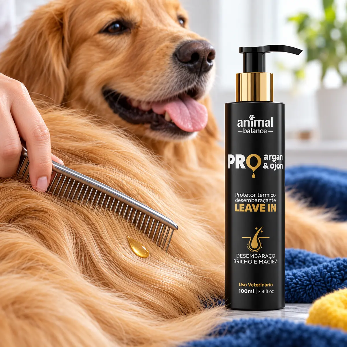 Óleo desembaraçador - Pro Argan & Ojon - 100ml — detalhe