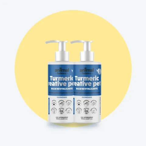 2 Unid Balm Reestruturante Pet - Cúrcuma Reative Skin: 2 unidades