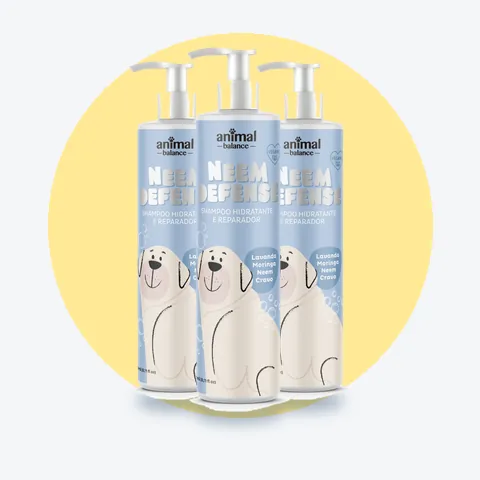 3 Shampoo Neem Defense - Repelente: 3 unidades