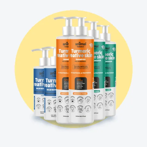 Kit Reparação Total Cúrcuma - 2 Balm + 2 Shampoo + 2 Condicionadores: 6 unidades