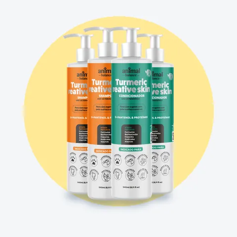 Kit Super Reparação Cúrcuma - 2 Shampoo + 2 Condicionadores: 4 unidades