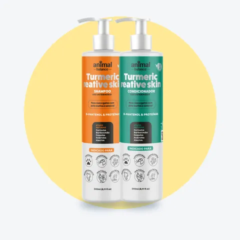 Kit Cúrcuma Reative - 1 Shampoo + 1 Condicionador: 2 unidades